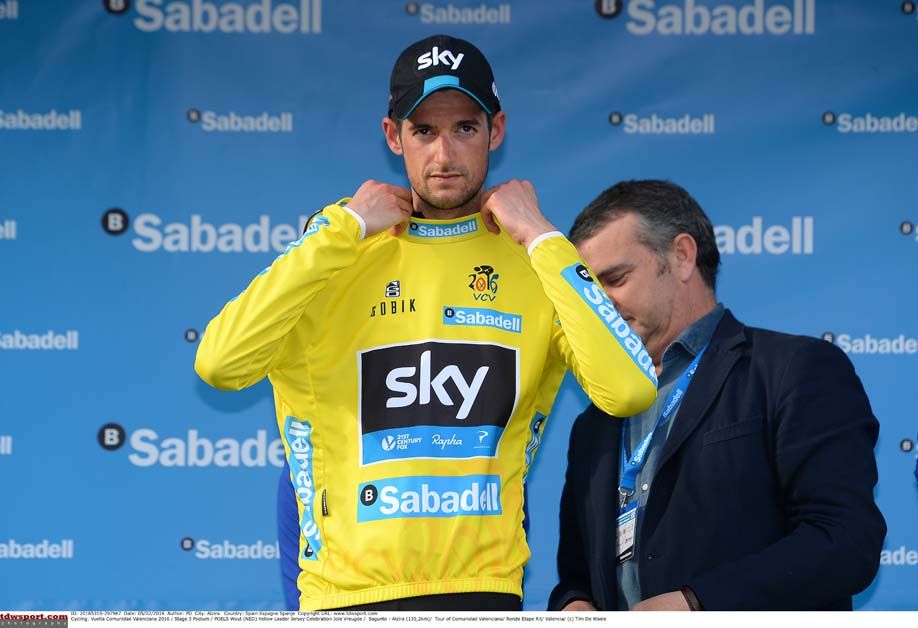 Wout Poels kept his race lead