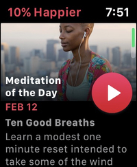 Meditation for the rest of us.For those who are skeptics or have never tried meditation, 10% Happier is for you. Created alongside a best-selling book by the same name, the freemium app offers daily videos and guided meditations for newbies and experts alike.