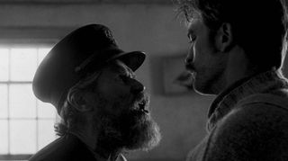 Willem DaFoe and Robert Pattinson in The Lighthouse