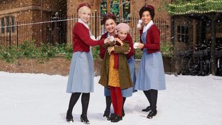 Cast of Call the Midwife Christmas Special 2022