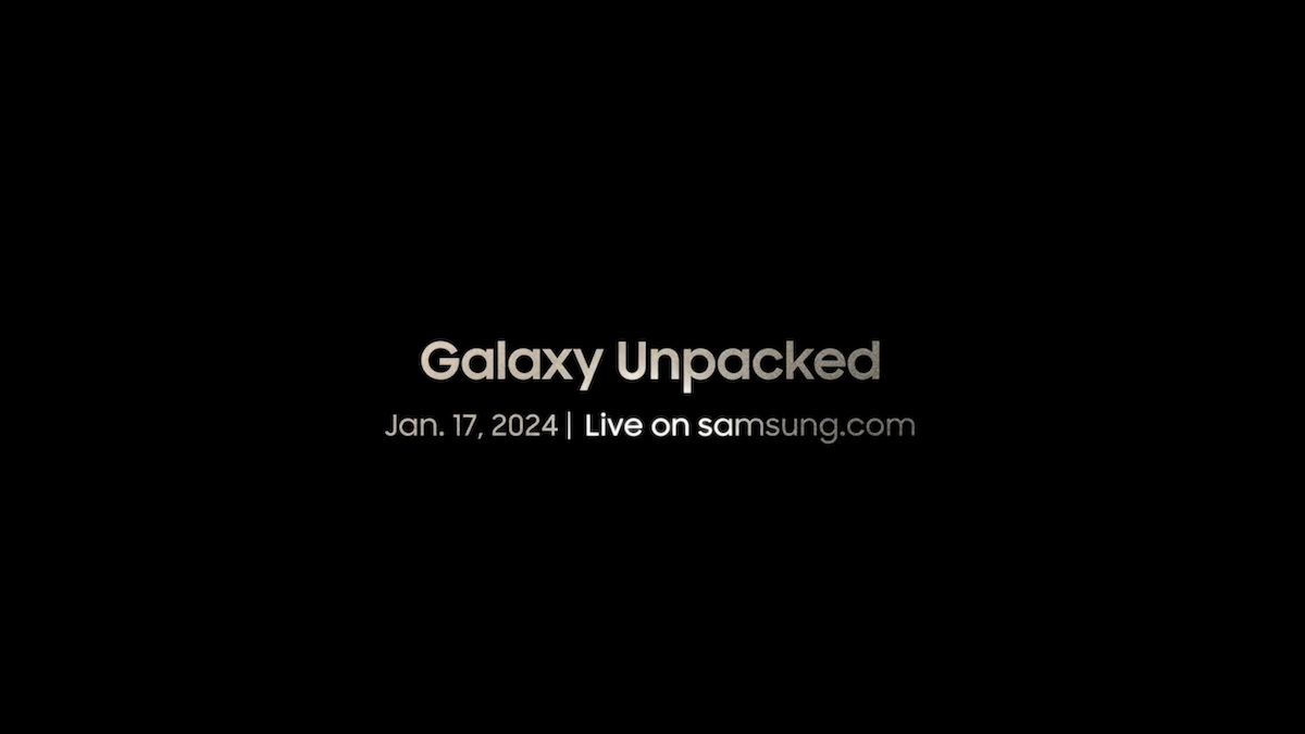 Samsung has announced the date for its Galaxy Unpacked 2024 event