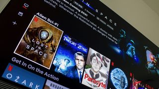 Netflix app on TV