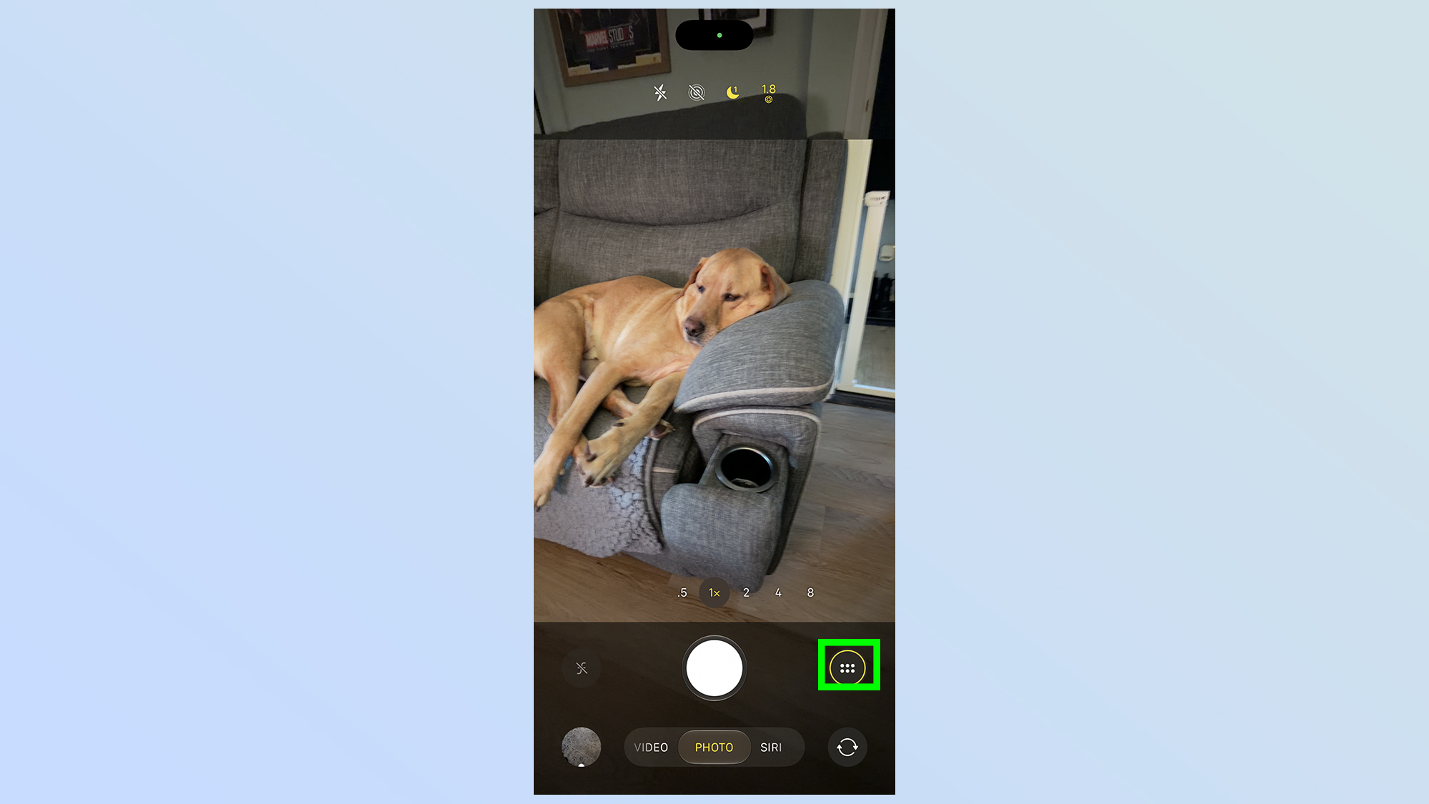 step by step guide on how to use variable aperture on iPhone 18 pro