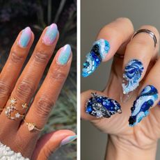 ocean manicure inspo