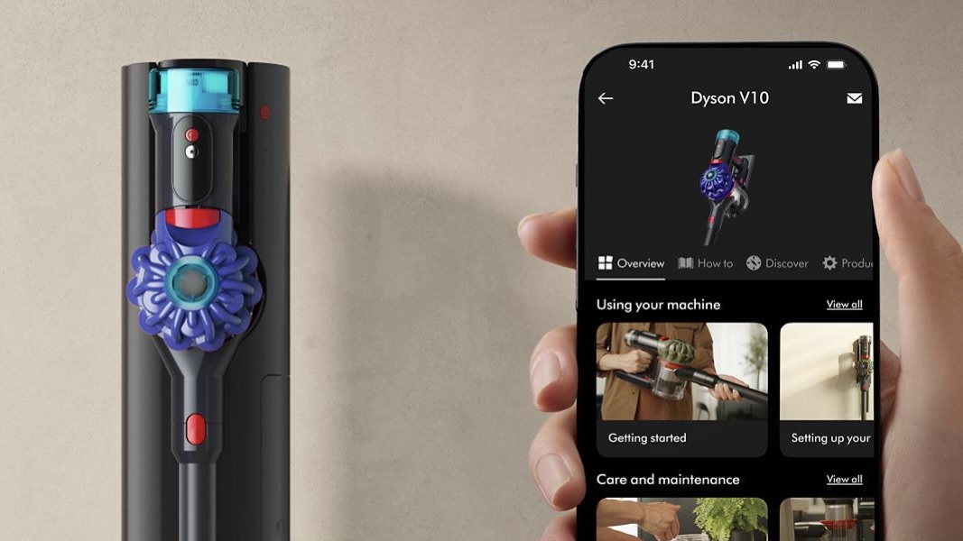 Dyson V10 Konical and Auto-empty Dok