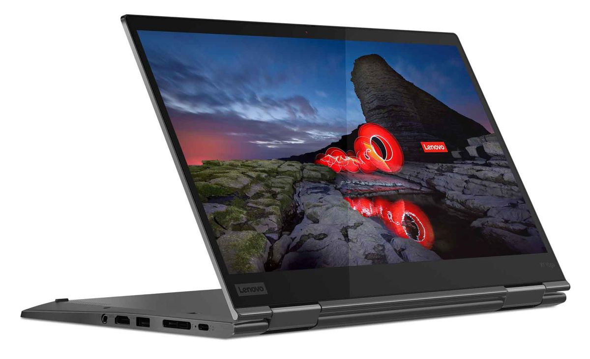 Lenovo ThinkPad X1 Yoga Gen 5 flipped front