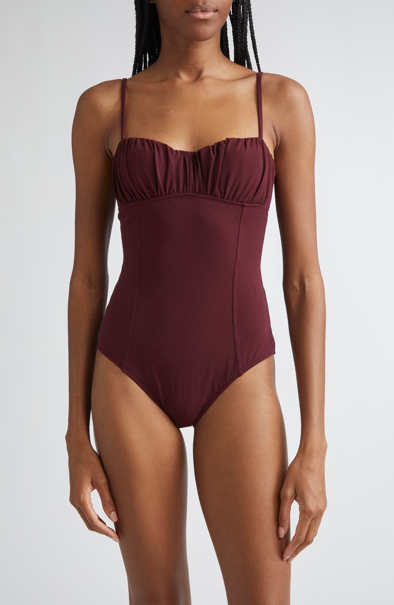 Dalila Ruched One-Piece Swimsuit