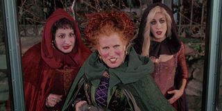 Winifred, Sarah and Mary preparing their spells in Hocus Pocus.