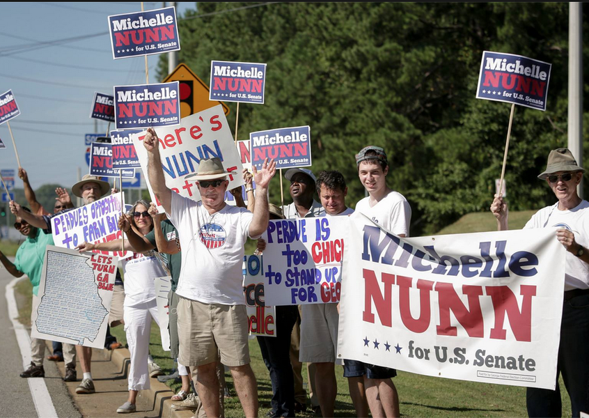 Democrats have a serious shot at picking up a Senate seat in Georgia