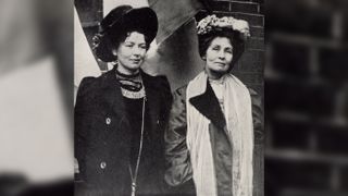 Emmeline Pankhurst features in our list of influential women, she is pictured here with her daughter Christabel. “We are here, not because we are lawbreakers; we are here in our efforts to be law-makers.” These immortal words by Emmeline Pankhurst in her autobiography. 