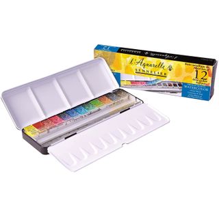 Best watercolour paints: A set of Sennelier watercolour paint pans