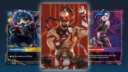 New card designs for the Riftbound: League of Legends TCG