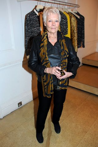 Judi Dench At The Stella McCartney Christmas Lights Ceremony