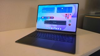 The Samsung Galaxy Tab S12 Ultra on a table