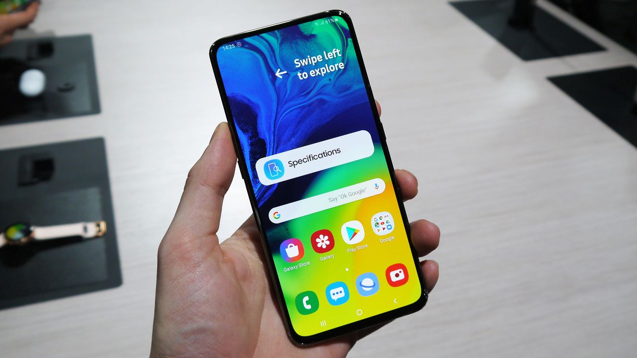 Samsung Galaxy A80. Image credit: TechRadar