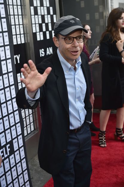 Rick Moranis attends "In & Of Itself" Opening Night - Arrivals at Daryl Roth Theatre on April 12, 2017 in New York City.