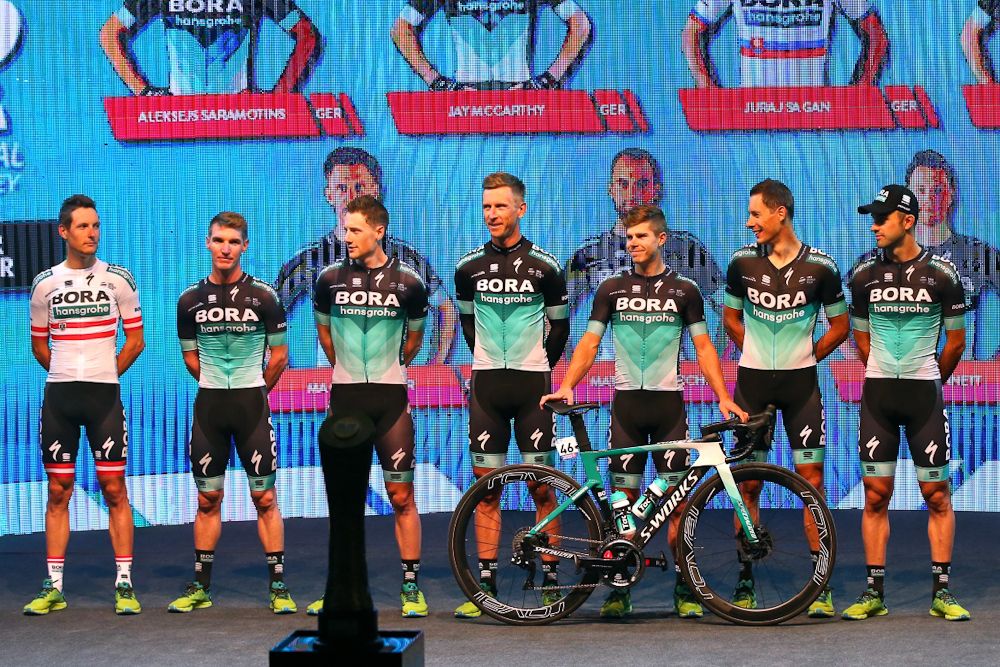 Bora-hansgrohe riders are introduced