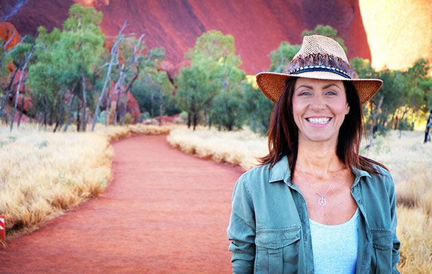 Julia Bradbury in Australia for her new ITV show