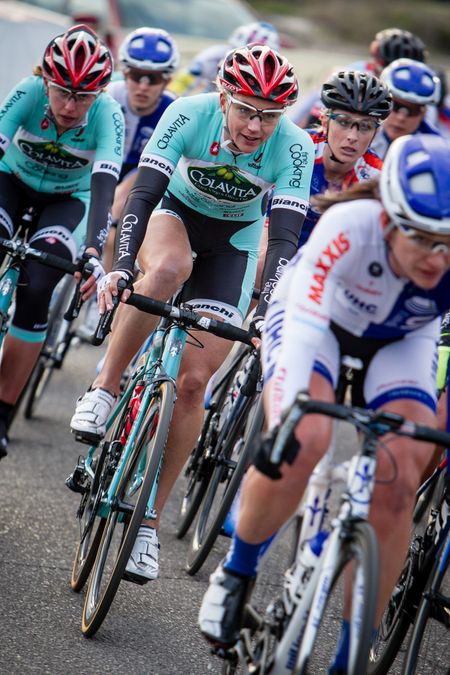Erica Allar (Colavita) sits near the front