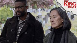 Jovan Adepo as Saul Durand, Rosalind Chao as Ye Wenjie in episode 107 of 3 Body Problem The King Beat