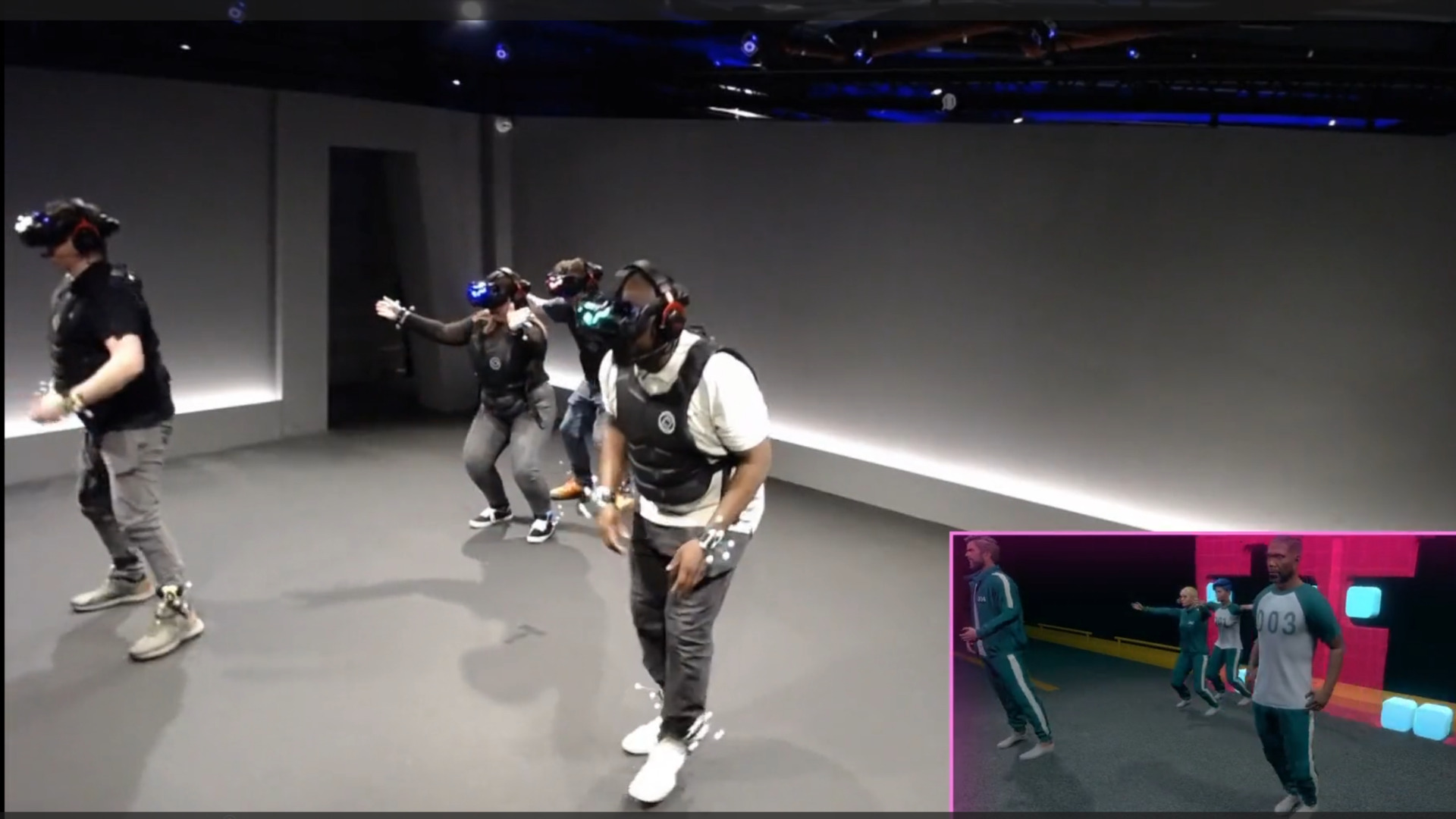 HTC Vive Focus Vision preview event with Squid Game Virtuals