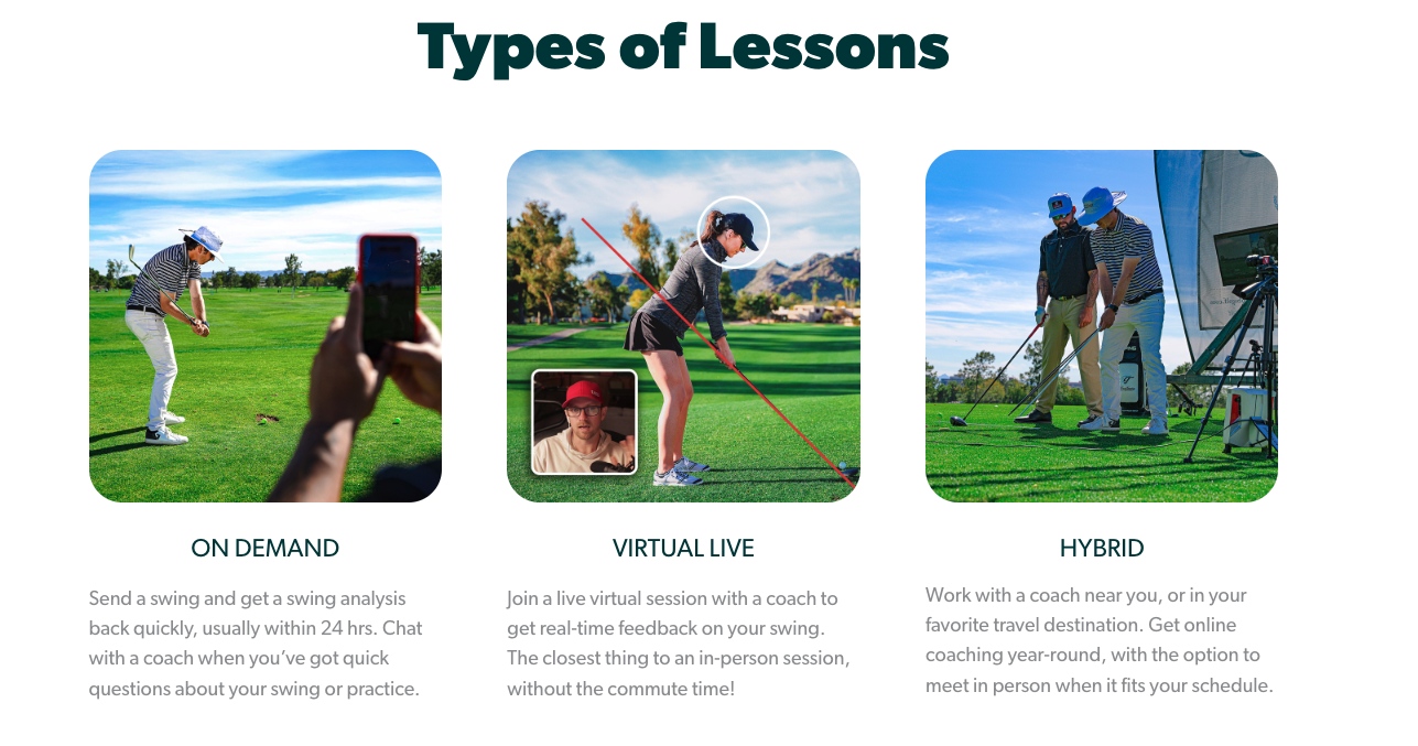 V1 Golf app