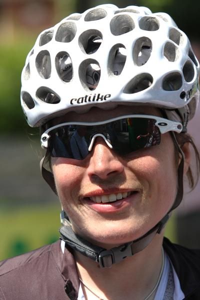 Sarah D&uuml;ster (Cervelo Test Team) finished seventh.