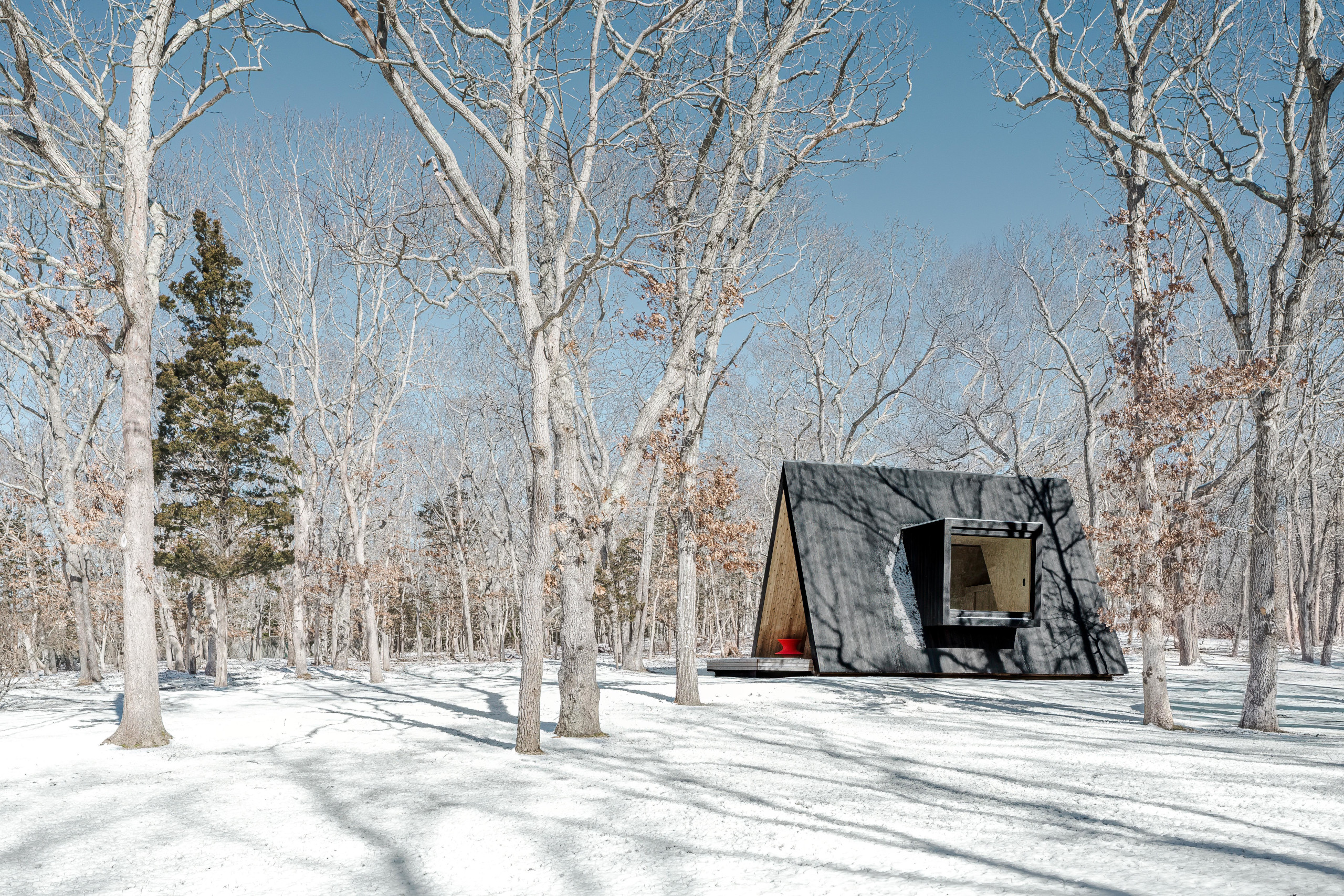 Woods Retreat, yoga retreat in East Hampton, NY, by BE_Design 