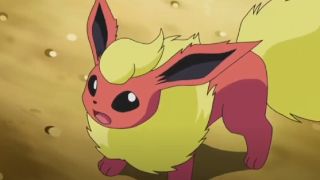 Flareon in Pokemon.