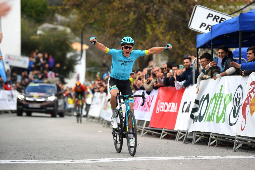 Jakob Fuglsang (Astana) wins the opening stage