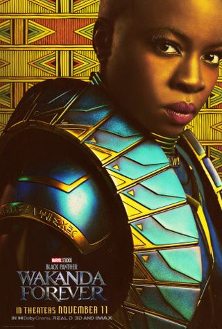 Black Panther: World of Wakanda Okoye movie poster