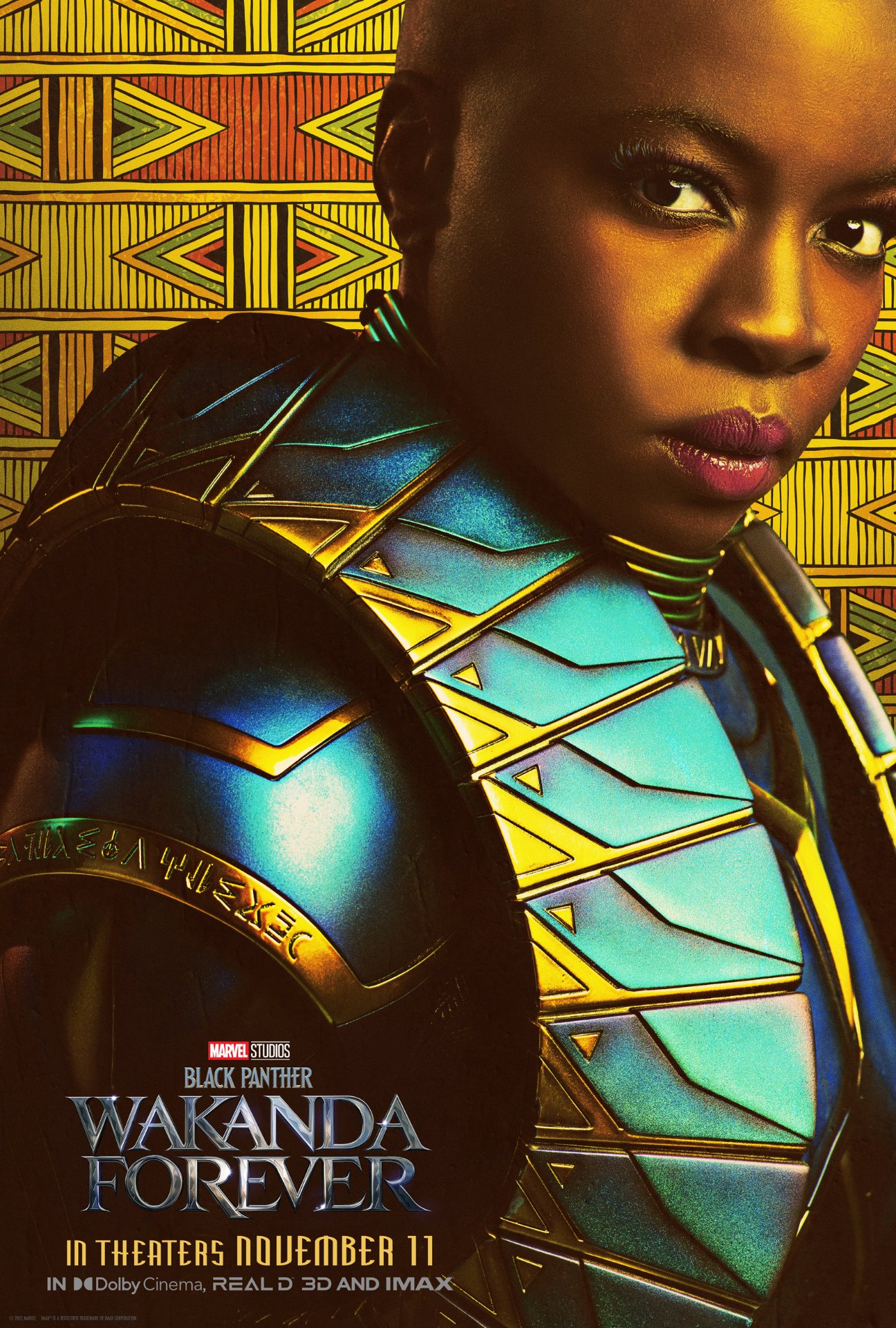 Póster de la película Pantera Negra: El mundo de Wakanda Okoye