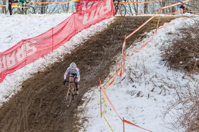 A tricky descent was no match for Noble