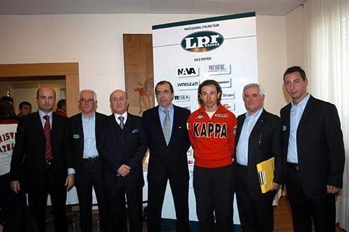 Pavel Tonkov with the directors of LPR