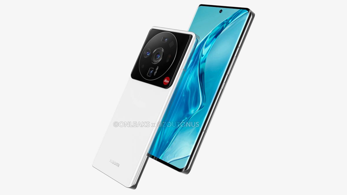 Xiaomi 12 Ultra leaked render