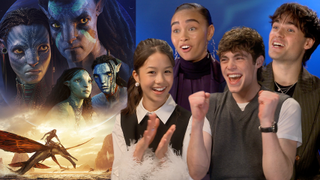 The cast of "Avatar 2" in an interview with CinemaBlend.