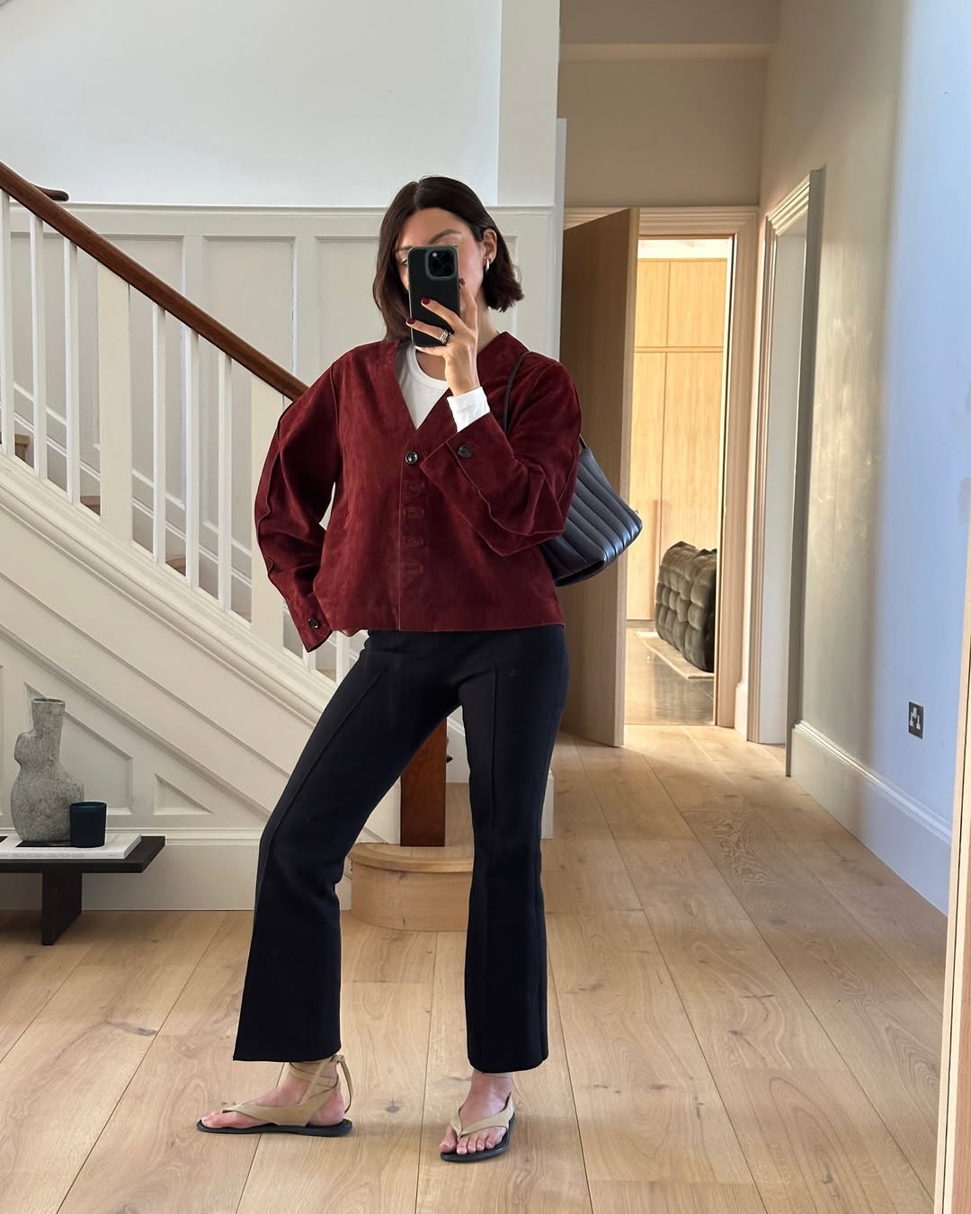 Sisters Smith wear cut flared pants