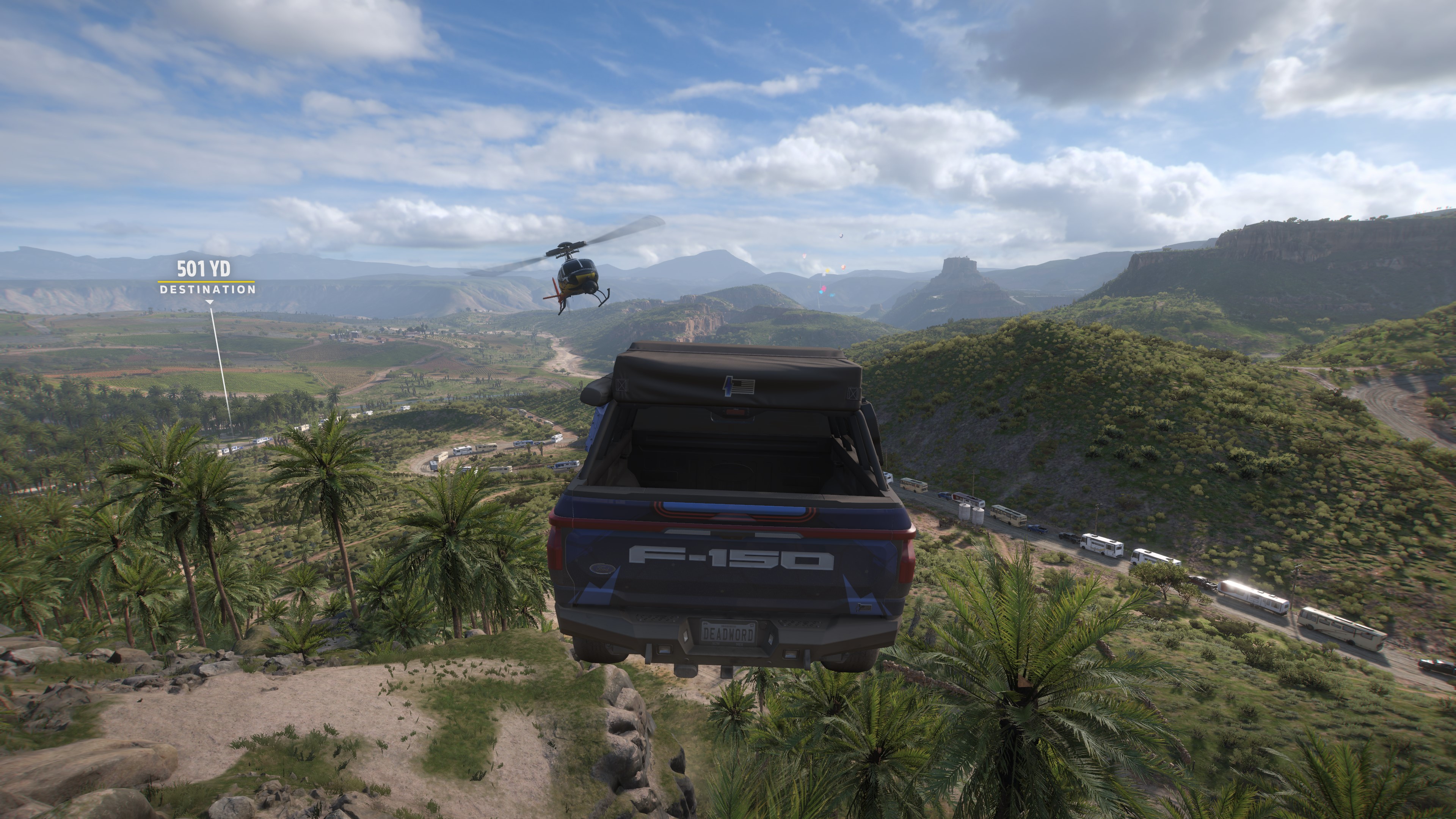 Captura de tela do jogo Forza Horizon 5: Rally Adventure.