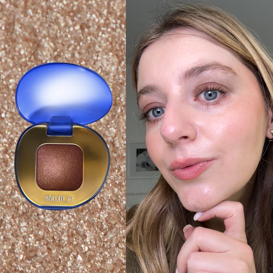 violette eyeshadow and samantha holender