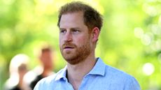 Why Prince Harry not attending the King's birthday could help prevent "horribly awkward" atmosphere. Seen here the Duke of Sussex looks on during day six of the Invictus Games Düsseldorf 2023