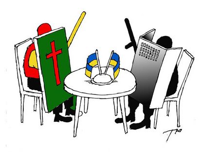 Political cartoon Ukraine EU