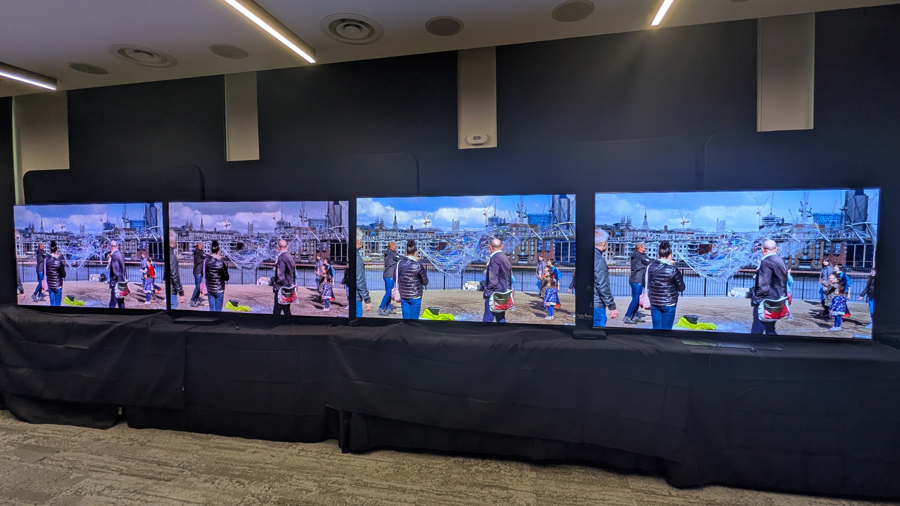 Philips OLED 950 TV compared to Samsung and Sony