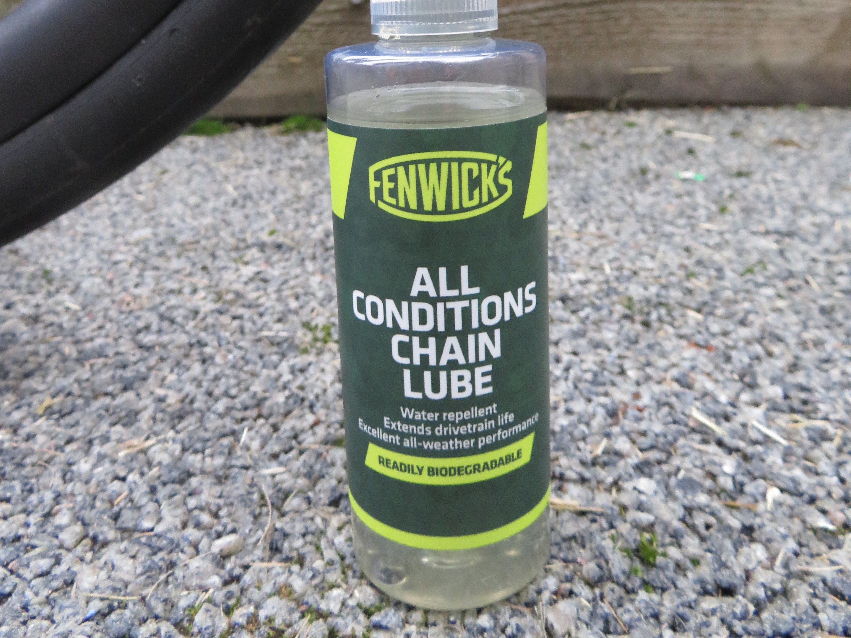 Fenwicks chain lube packaging