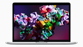 Apple MacBook Pro 13-inch (2022) front-on view