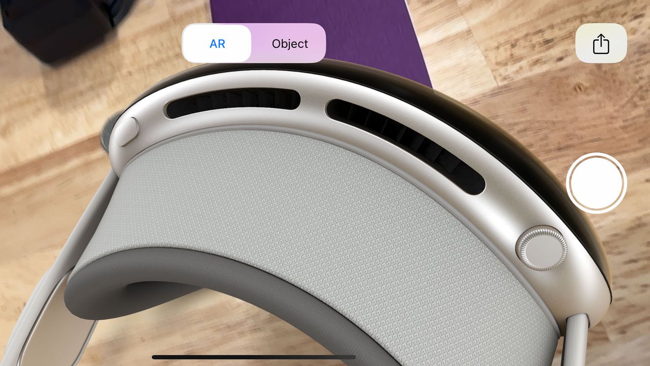 Apple Vision Pro in AR