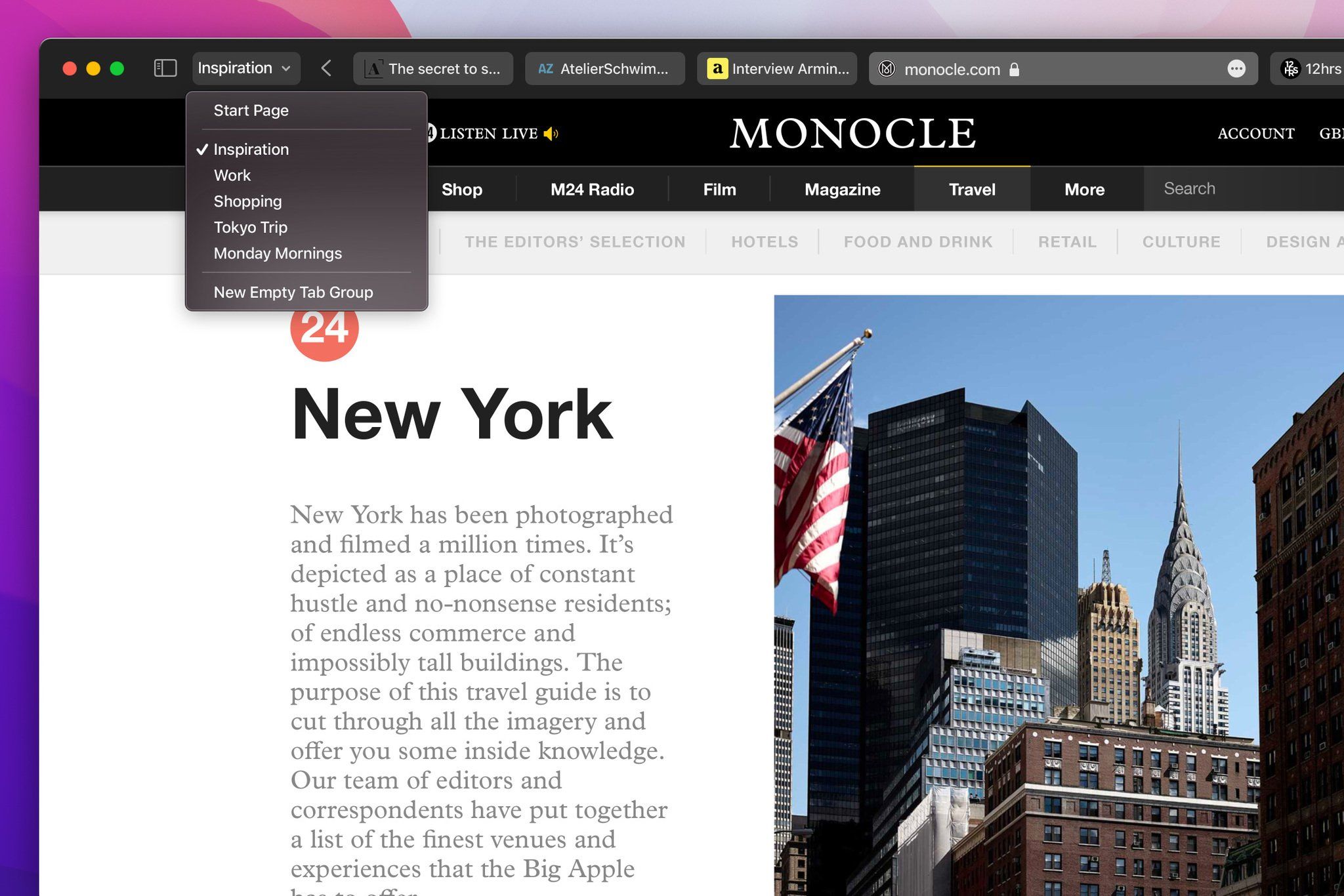 Technology Preview Safari Technology Preview 126 is here with macOS Monterey features | iMore