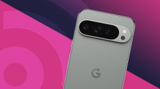 Google Pixel 9 Pro XL in hazel color showing cameras and Google G logo