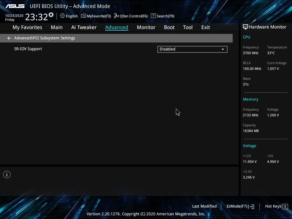 Asus Prime Z490M-Plus BIOS