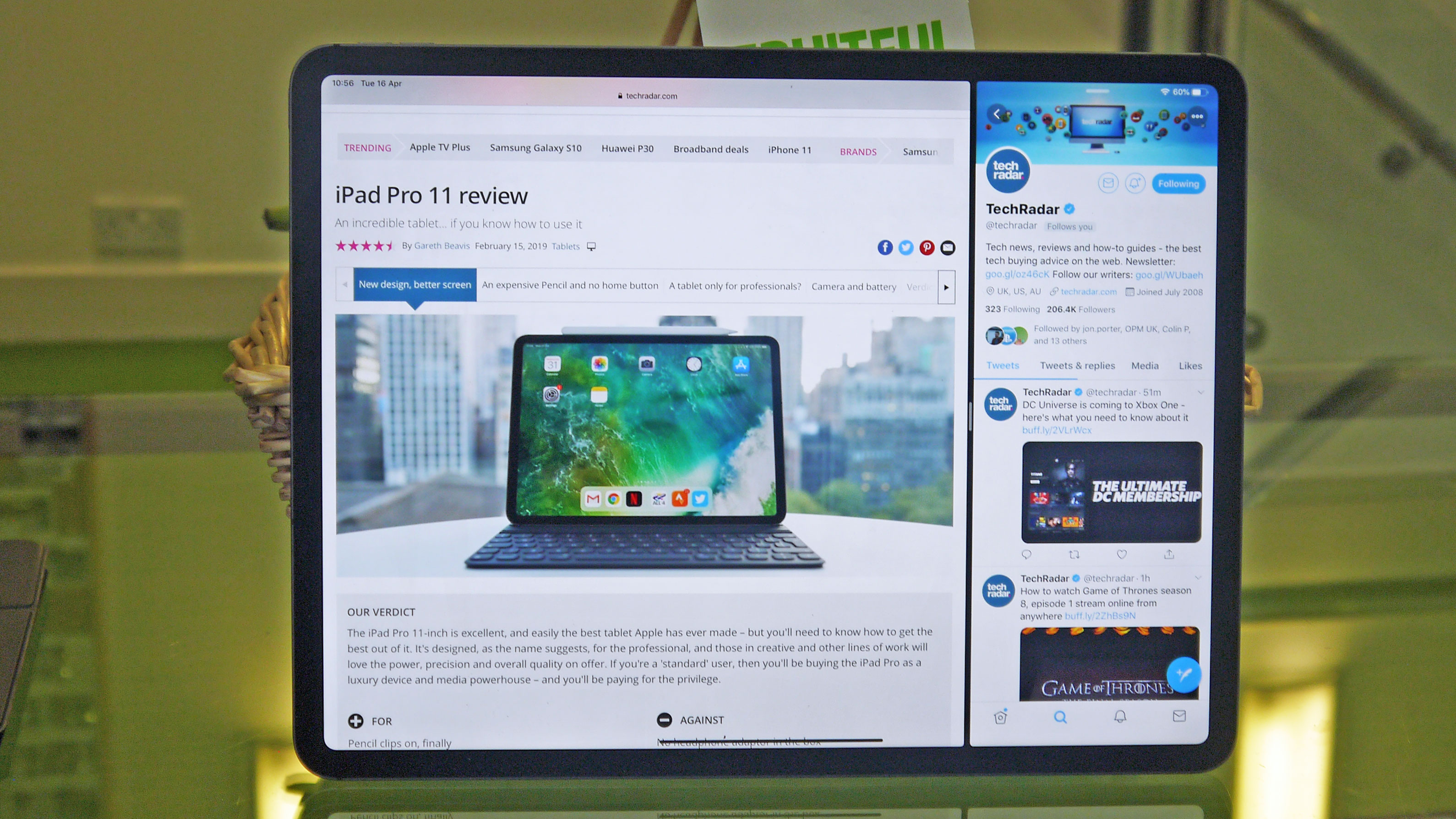 Can You Do Split Screen On Ipad Air 3 How To View Split Screen On Ipad Techradar