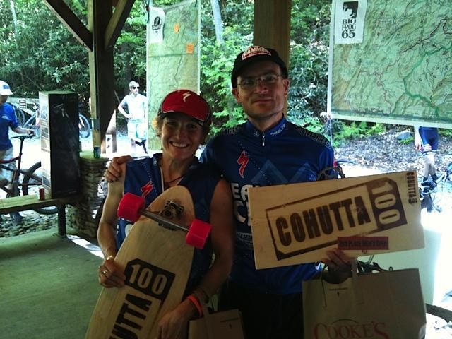Cheryl Sornson and Christian Tanguy take top spots at the Cohutta 100.